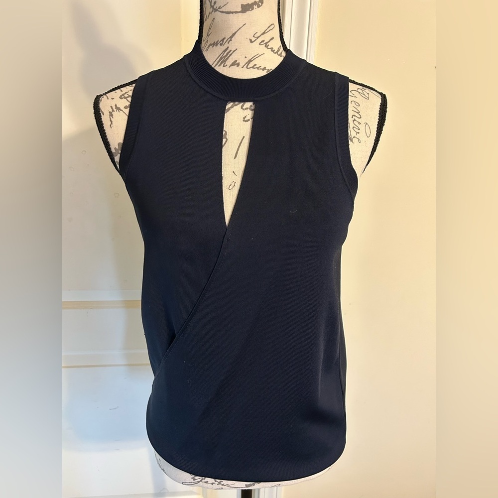 Rag & Bone Elegant Navy Sleeveless Top